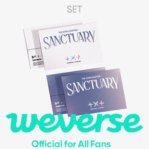 [PRE-ORDER] TOMORROW X TOGETHER (TXT) - THE STAR CHAPTER : SANCTUARY (WEVERSE ALBUMS VER.) [SET] + WEVERSE POB GIFT