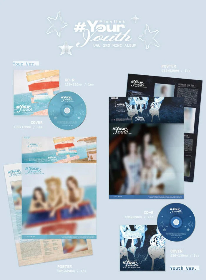 UAU - 2ND MINI ALBUM [PLAYLIST #YOUR YOUTH] COMPACT VER.