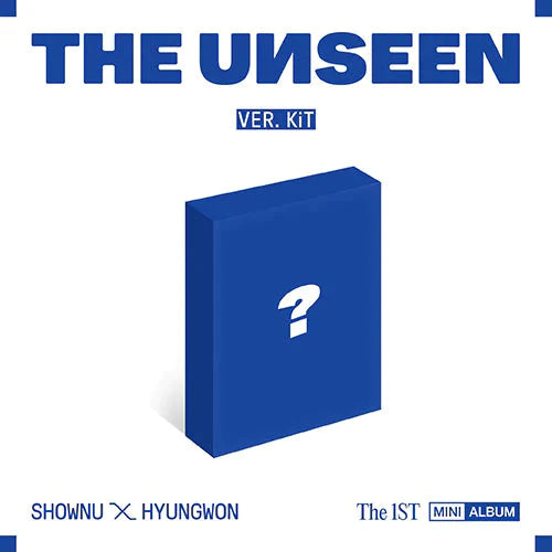 SHOWNU X HYUNGWON (MONSTA X) - THE UNSEEN (KIT VER.) [1ST MINI ALBUM]