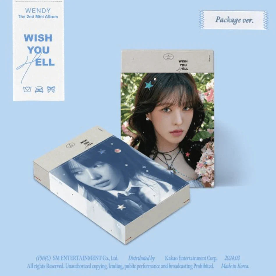 WENDY (RED VELVET) - WISH YOU HELL (PACKAGE VER.) [2ND MINI ALBUM]