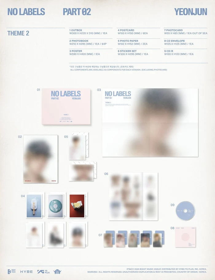 YEONJUN - NO LABELS: PART 02