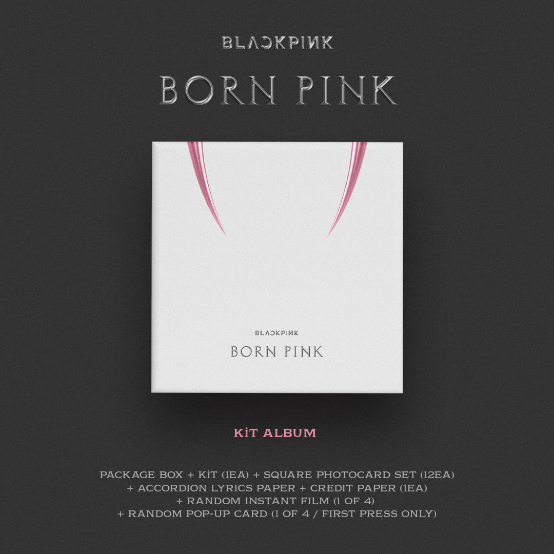 [PRE-ORDER] BLACKPINK - BORN PINK (KIT Album)