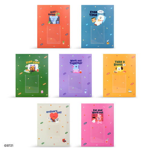 BT21 - PHOTOCARD ALBUM "HOME ALL DAY"