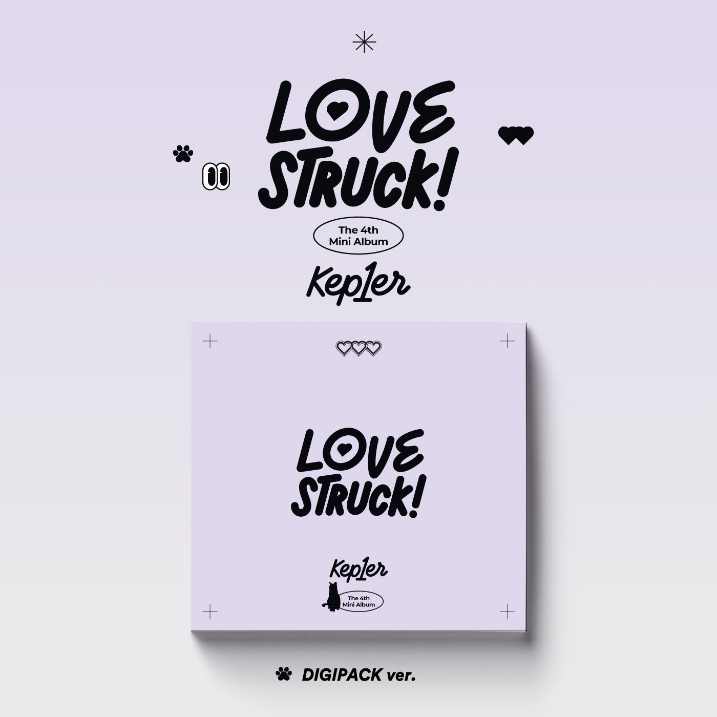 KEP1ER - LOVESTRUCK (DIGIPACK VER.) [4TH MINI ALBUM]