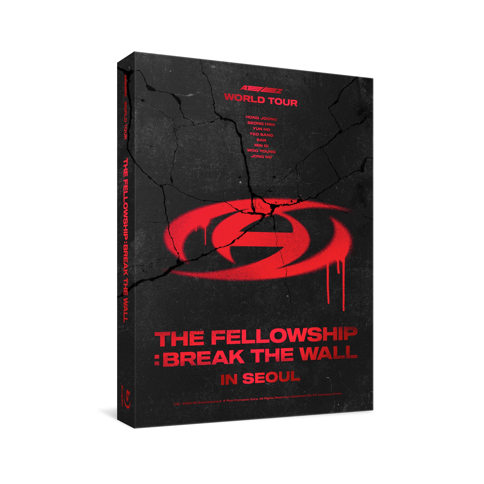 ATEEZ - WORLD TOUR [THE FELLOWSHIP : BREAK THE WALL] IN SEOUL (BLU-RAY)