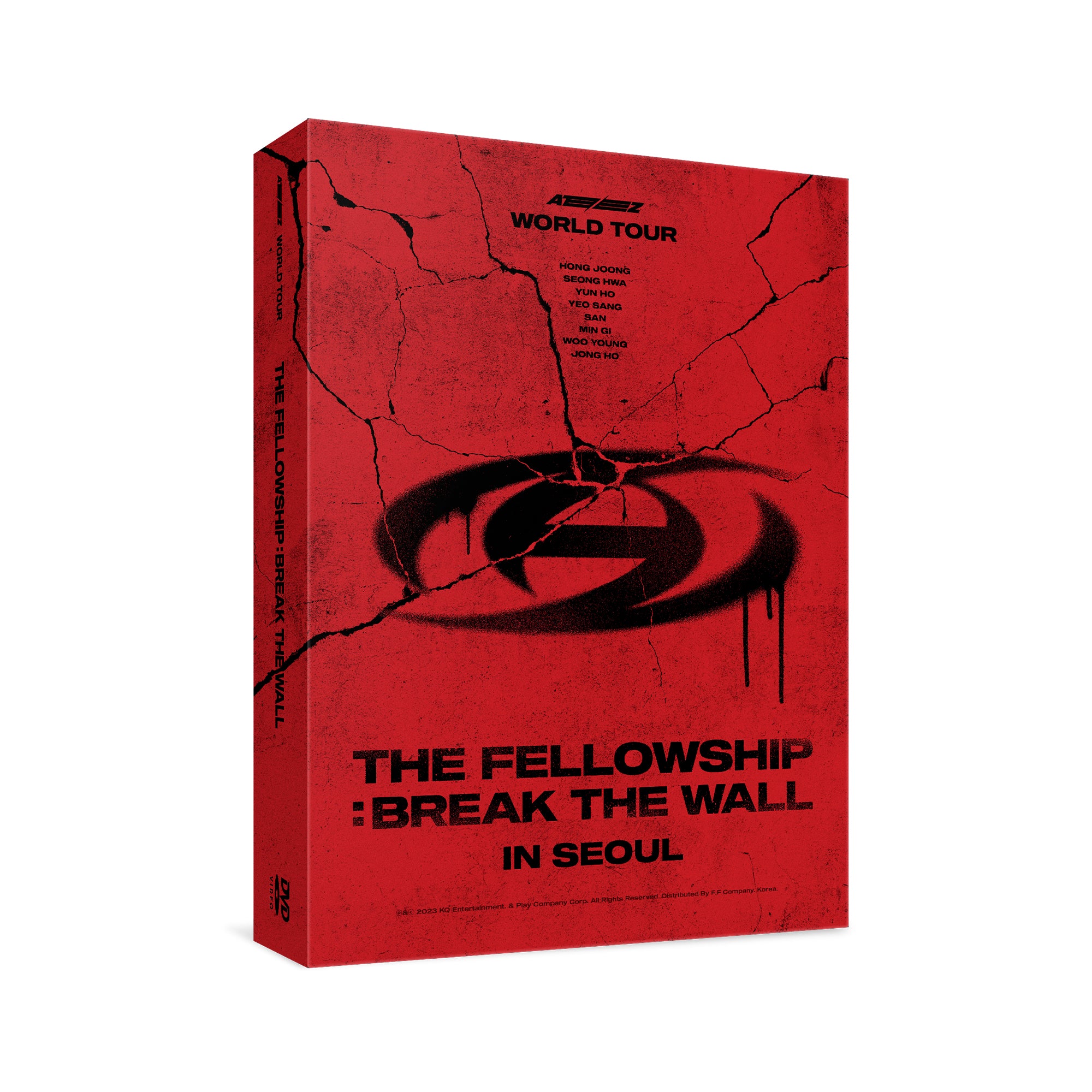 ATEEZ - WORLD TOUR [THE FELLOWSHIP : BREAK THE WALL] IN SEOUL (DVD)