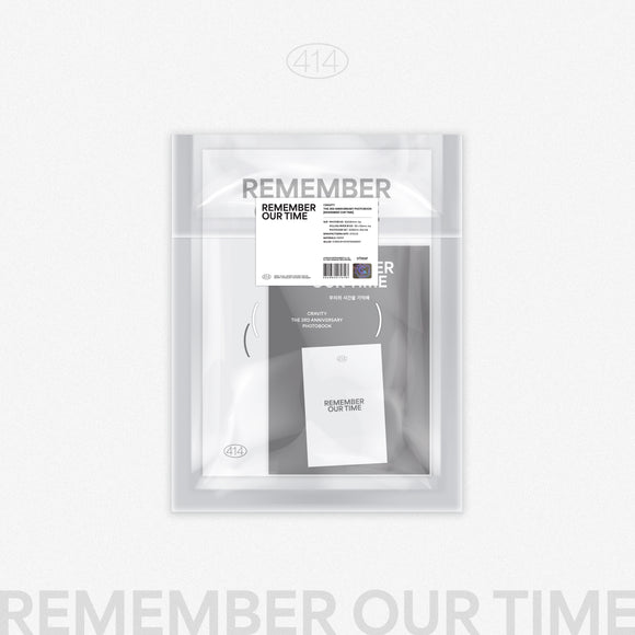 [PRE-ORDER] CRAVITY - THE 3RD ANNIVERSARY PHOTOBOOK [REMEMBER OUR TIME]