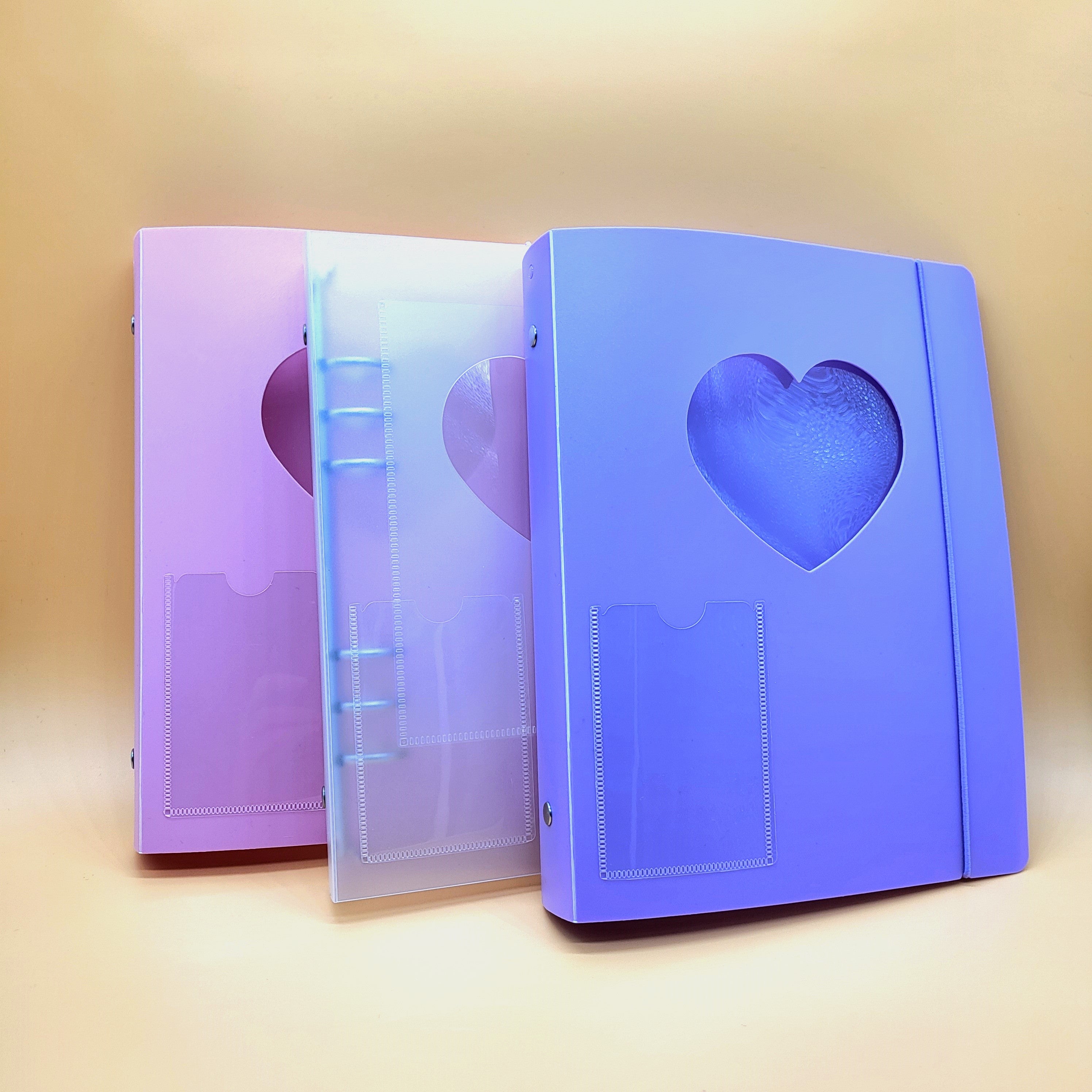 TOKKI LIMITED Binder for K-Pop Photo Cards (Heart)