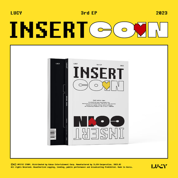 [PRE-ORDER] LUCY - INSERT COIN (3RD EP)