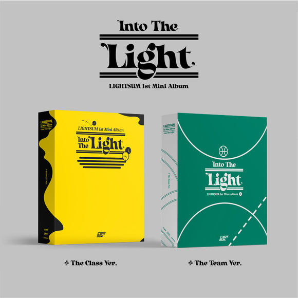 LIGHTSUM - Into The Light (1st Mini Album) + POSTER