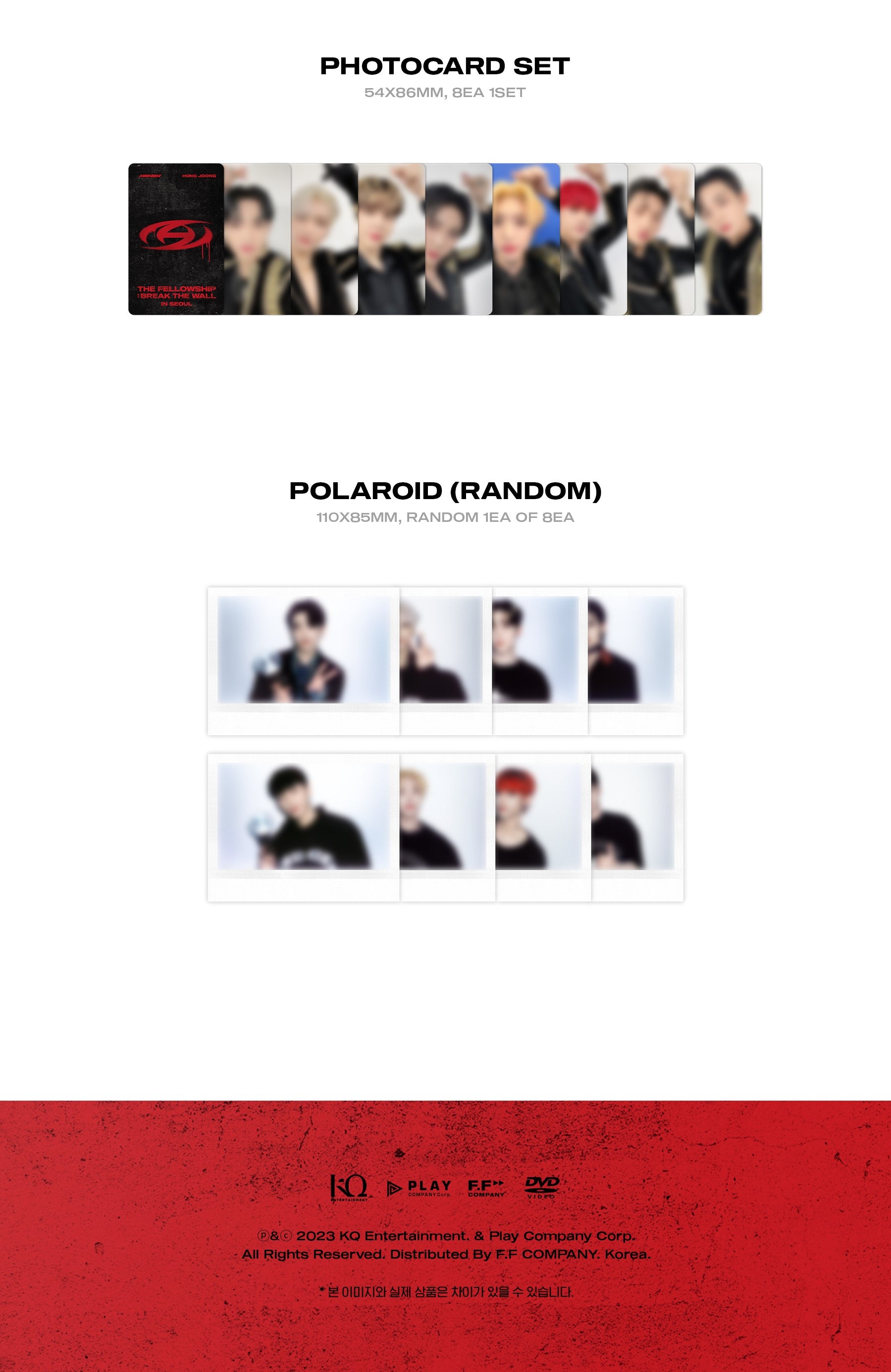 ATEEZ - WORLD TOUR [THE FELLOWSHIP: BREAK THE WALL] IN SEOUL (DVD)