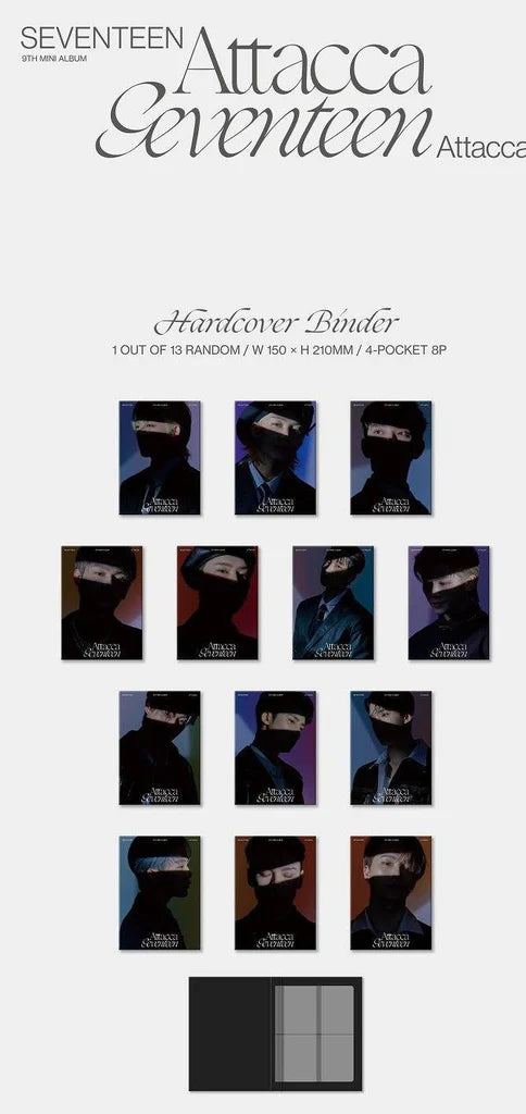 SEVENTEEN Attacca Carat版 2種類 211029 Attacca CARAT盤 / X
