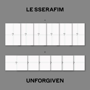 LE SSERAFIM - UNFORGIVEN (WEVERSE ALBUMS VER.) [1ST STUDIO ALBUM]