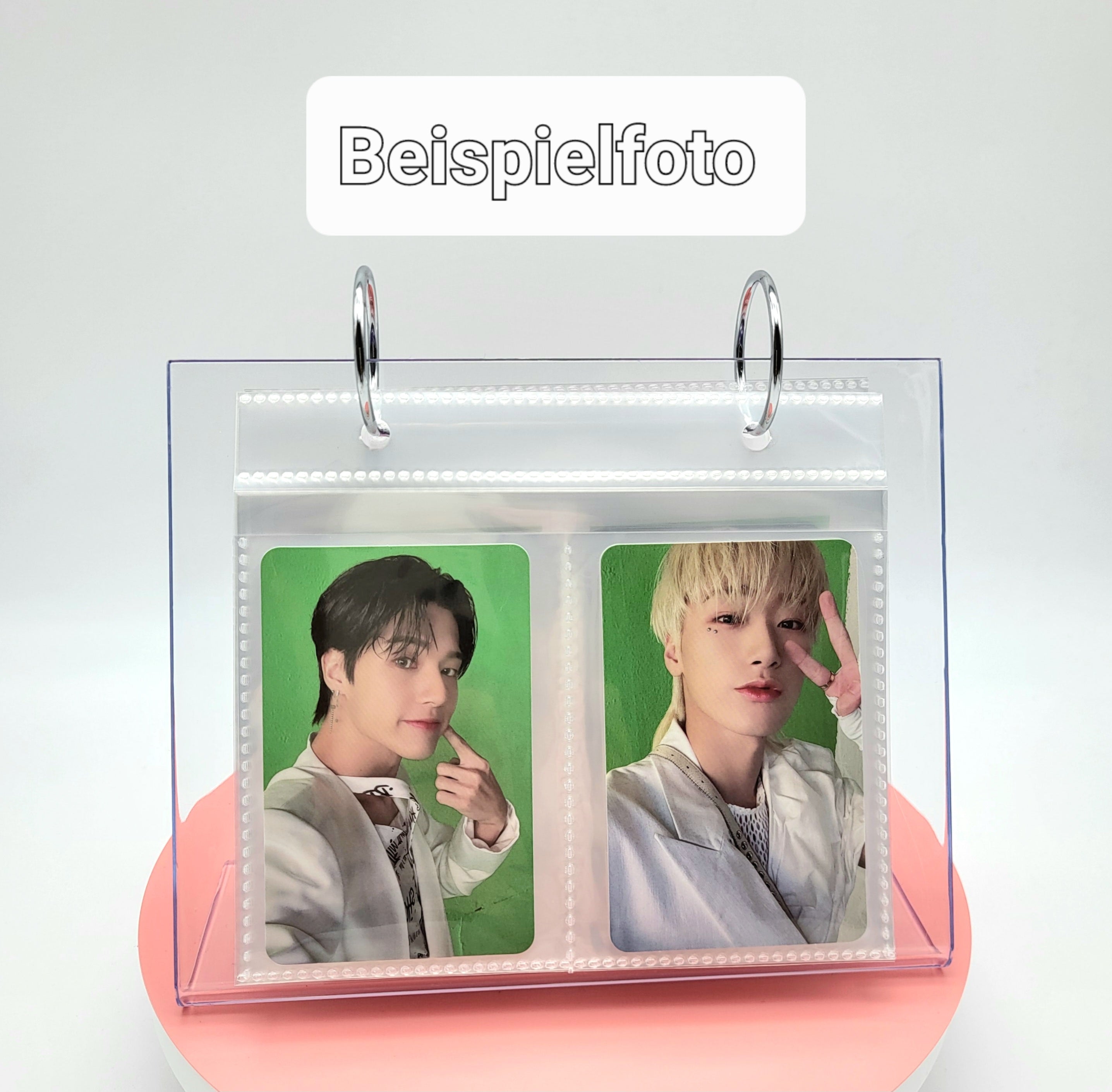 K-Pop Standing Desk Photocard Binder