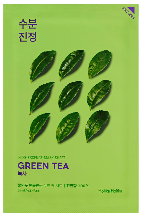 HOLIKA HOLIKA Pure Essence Mask Sheet - Green Tea (20ml)
