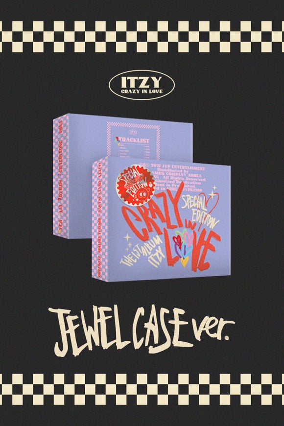 ITZY - CRAZY IN LOVE (Jewel Case Version) [1st Album]