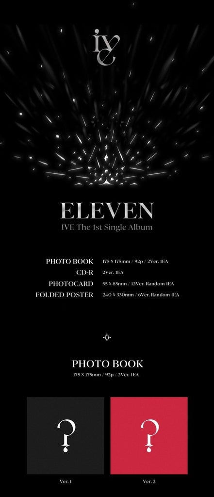 IVE - ELEVEN (1st Single Album)