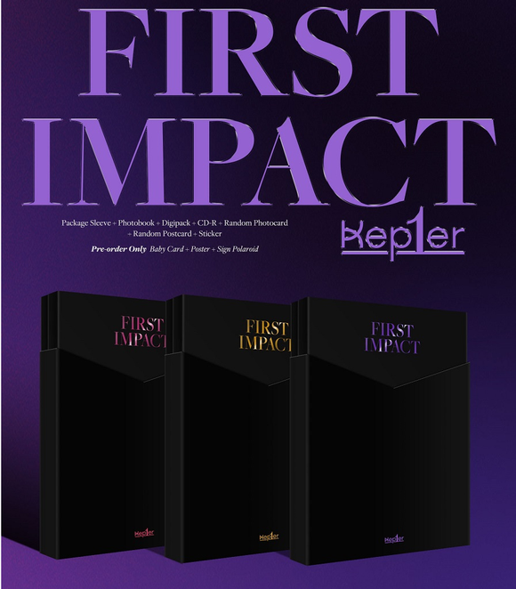 KEP1ER - FIRST IMPACT (1st Mini Album)