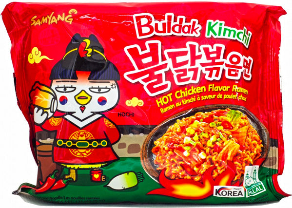 BULDAK HOT CHICKEN FLAVOR KIMCHI RAMEN SAMYANG (135g) 