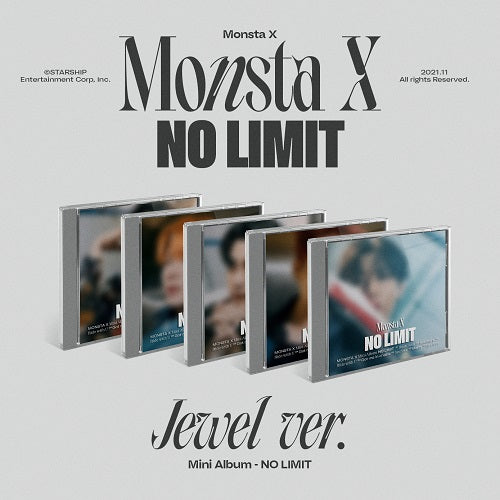 MONSTA X - NO LIMIT (Jewel Ver.) [10th Mini Album]