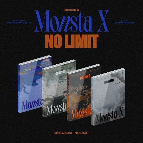 MONSTA X - NO LIMIT (10th Mini Album)