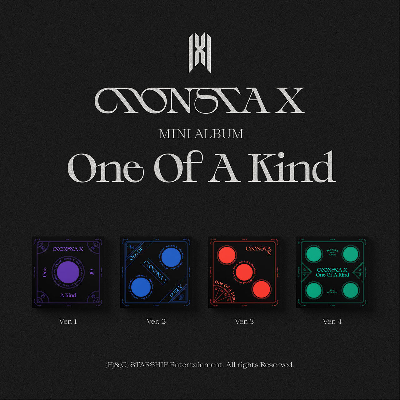 MONSTA X - One Of A Kind (9th Mini Album)