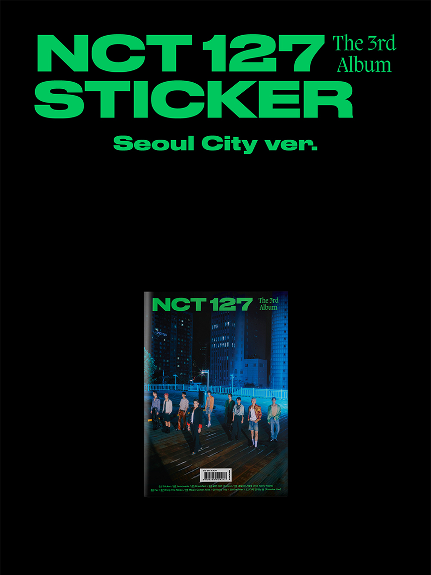 NCT 127 - STICKER (Seoul City Version) [3rd Album]