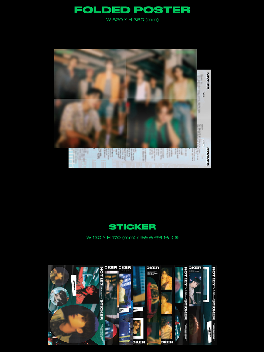 NCT 127 - STICKER (Seoul City Version) [3rd Album]