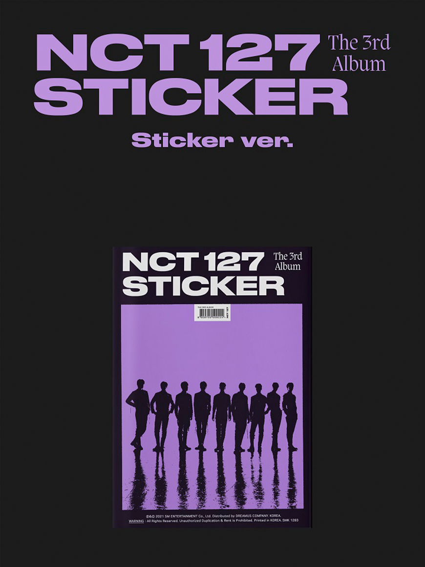 NCT 127 - STICKER (Sticker Version) [3rd Album]