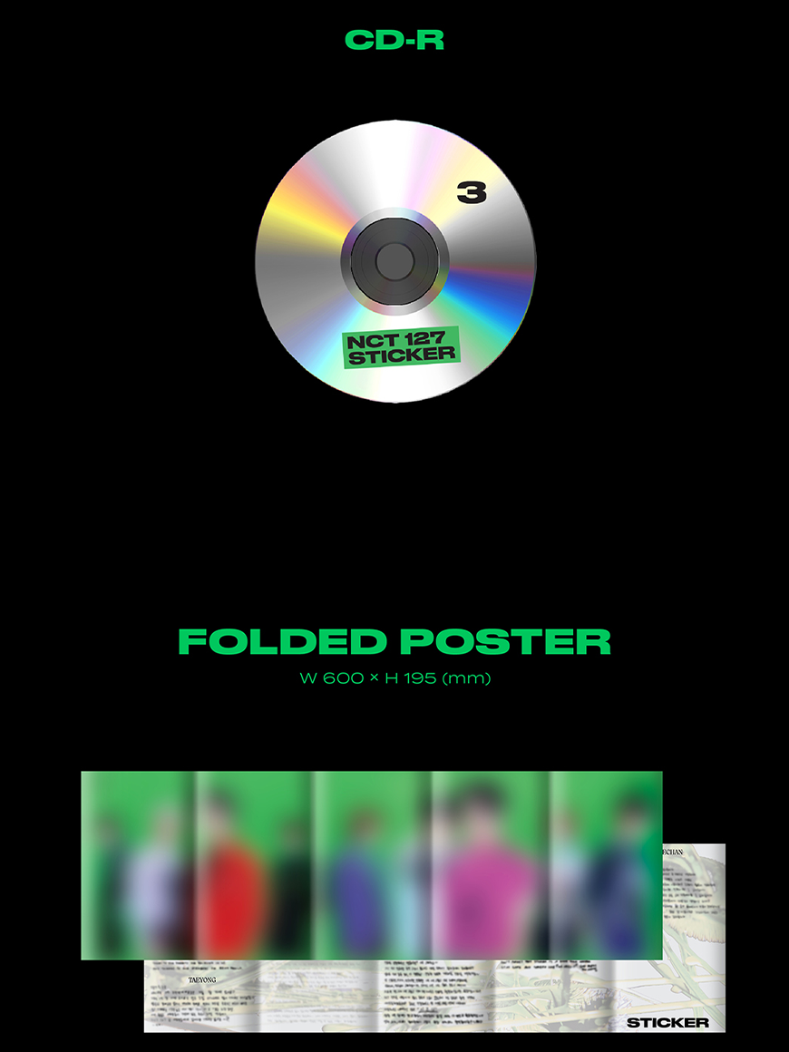 NCT 127 - STICKER (Sticky Version) [3rd Album]