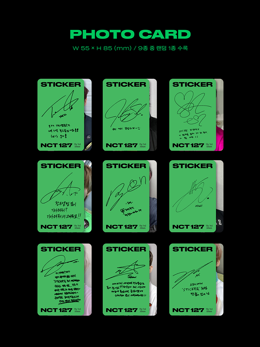 NCT 127 - STICKER (Sticky Version) [3rd Album]