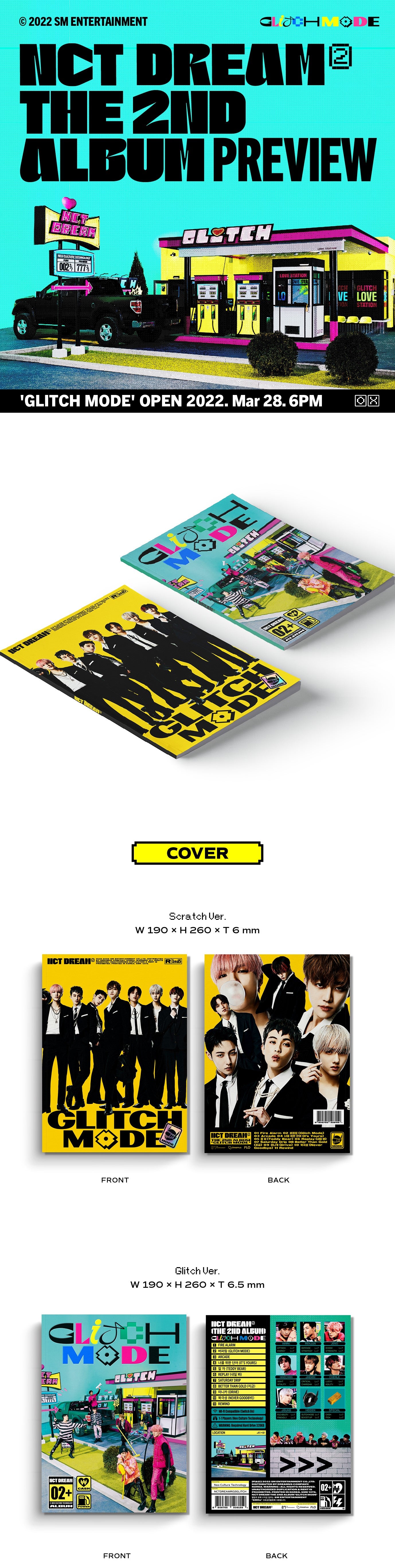 NCT DREAM - GLITCH MODE (Photobook Version) [VOL. 2]