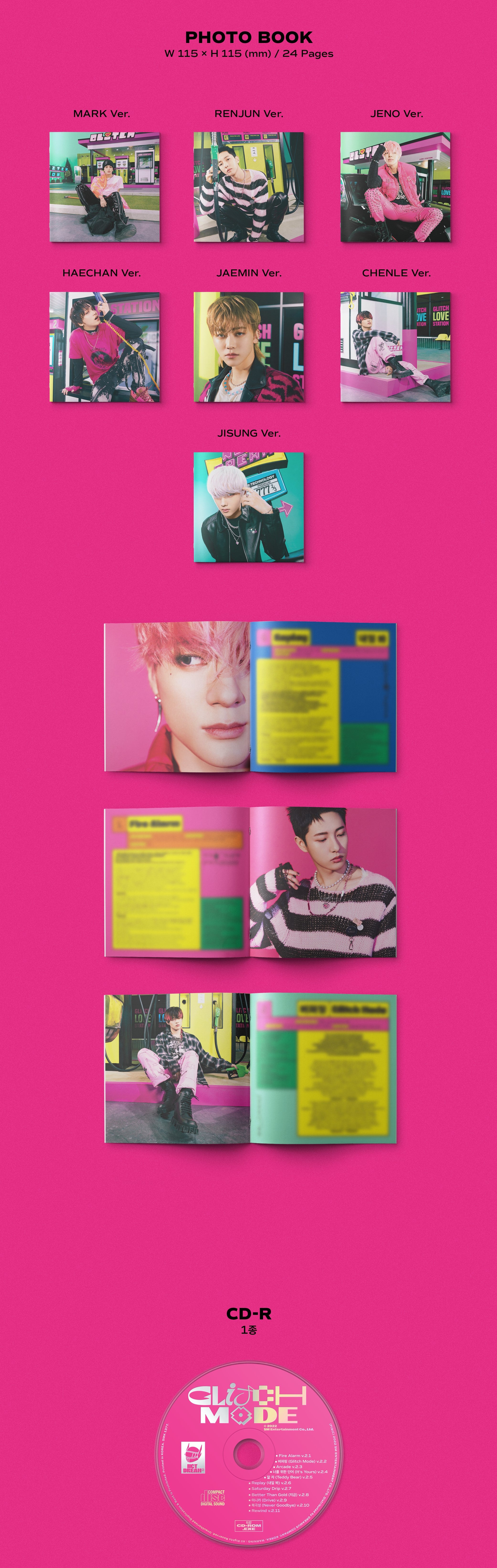 NCT DREAM - GLITCH MODE (Digipack Version)