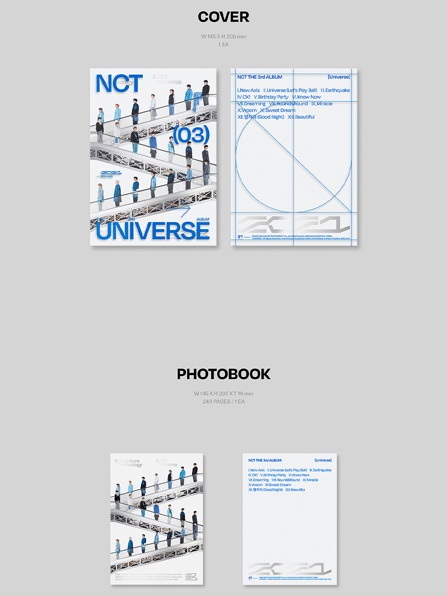 NCT - Universe (Photobook Version) [3rd Album]