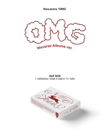 NEWJEANS - OMG (WEVERSE ALBUMS VER.)