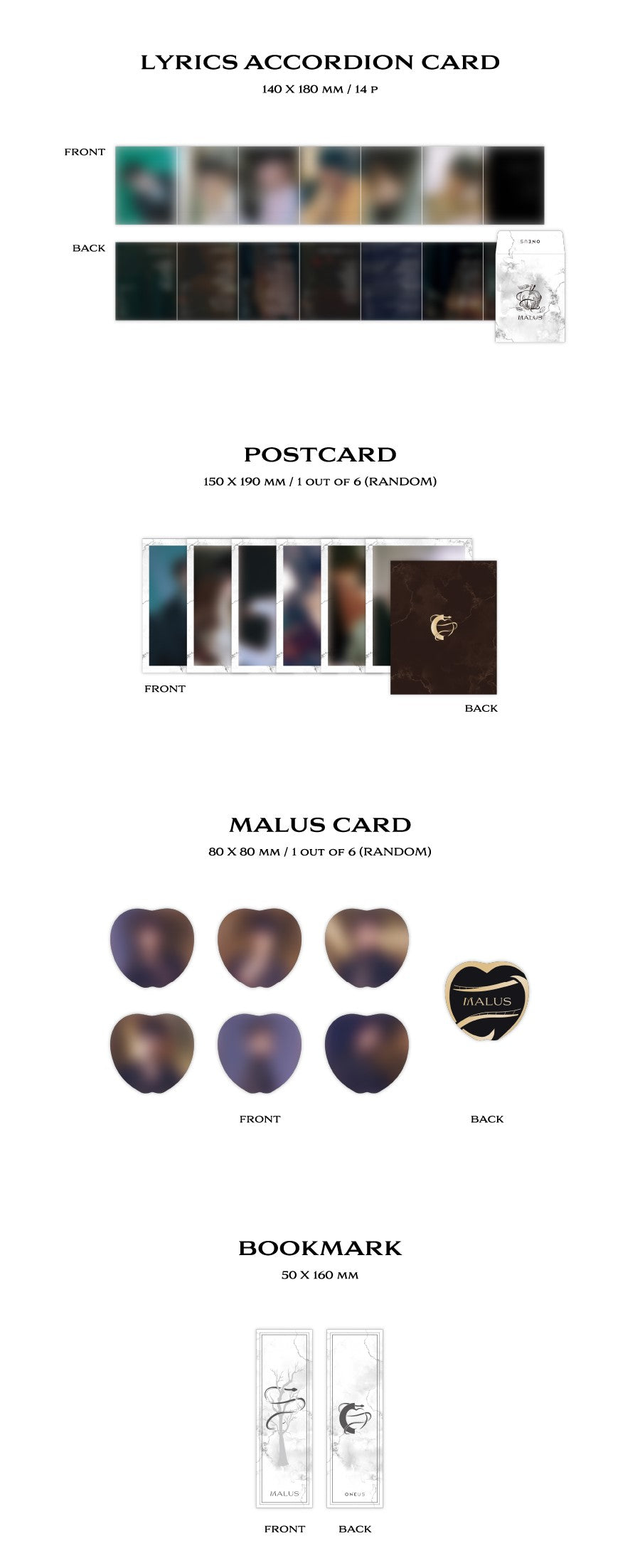 ONEUS - MALUS (MAIN Ver.) [8th Mini Album]