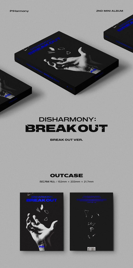 P1HARMONY - DISHARMONY : BREAK OUT (2nd Mini Album)