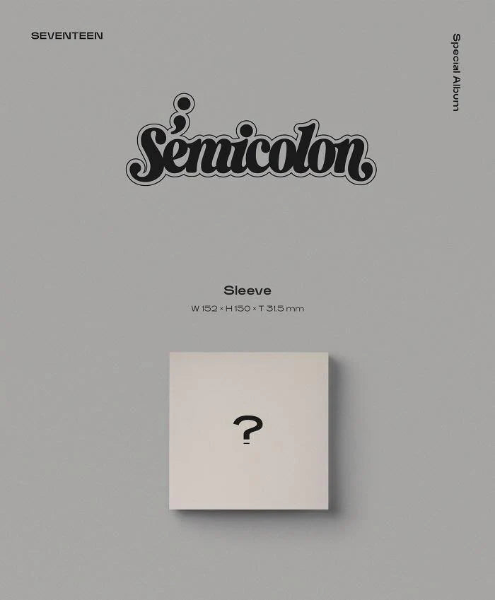 SEVENTEEN - SEMICOLON (SPECIAL ALBUM)