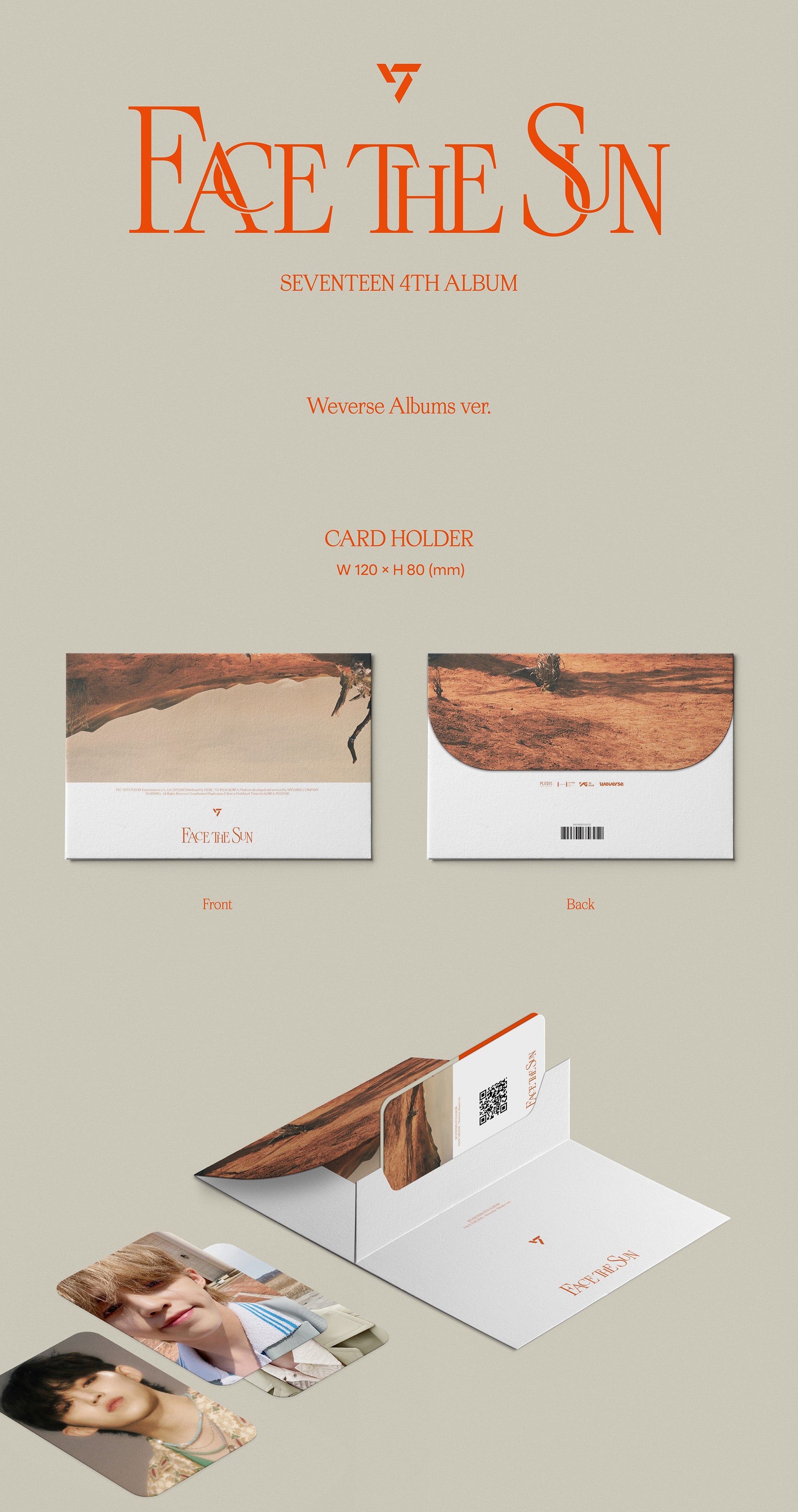 SEVENTEEN - Face the Sun (Weverse Albums Ver.) [VOL. 4]