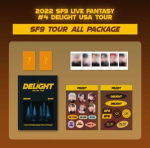 [PRE-ORDER] SF9 - 2022 SF9 LIVE FANTASY #4 DELIGHT USA TOUR (BEHIND OFFICIAL MD)