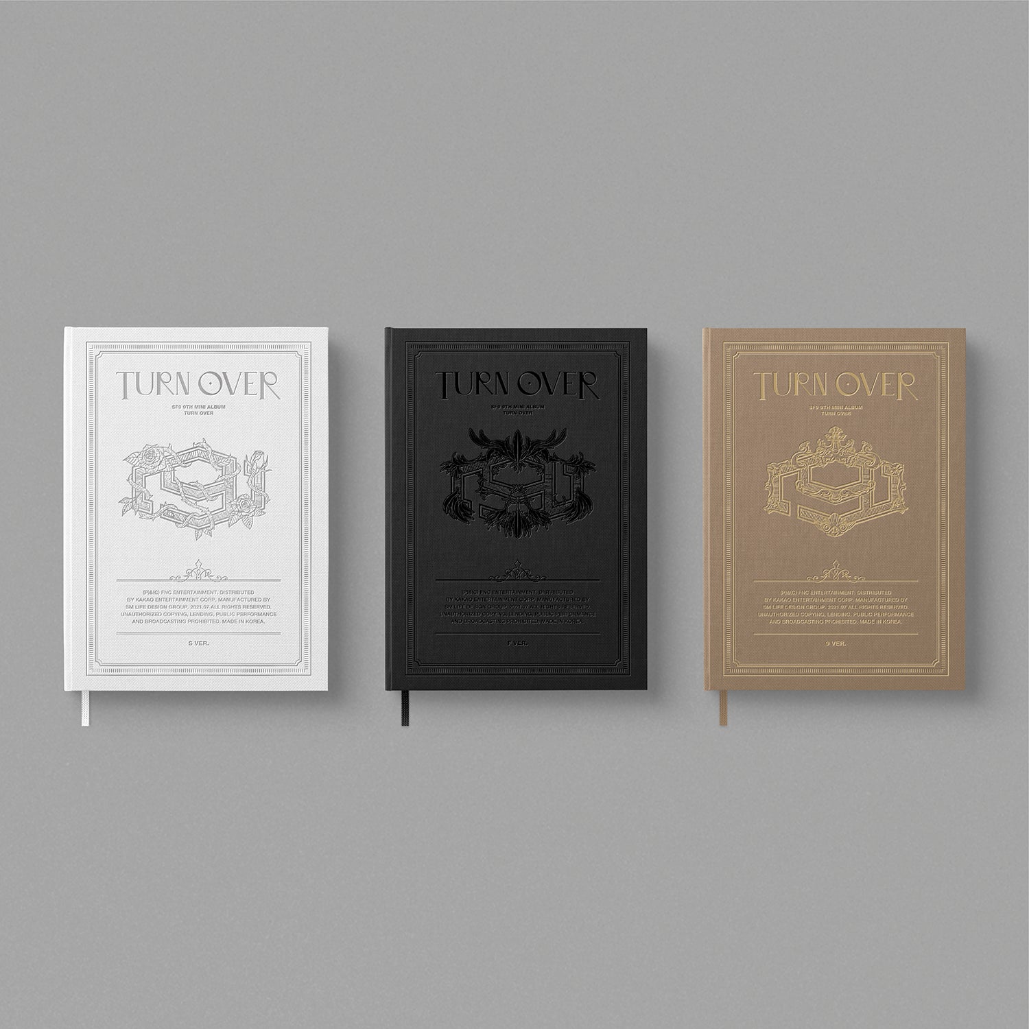 SF9 - TURN OVER (9th Mini Album)