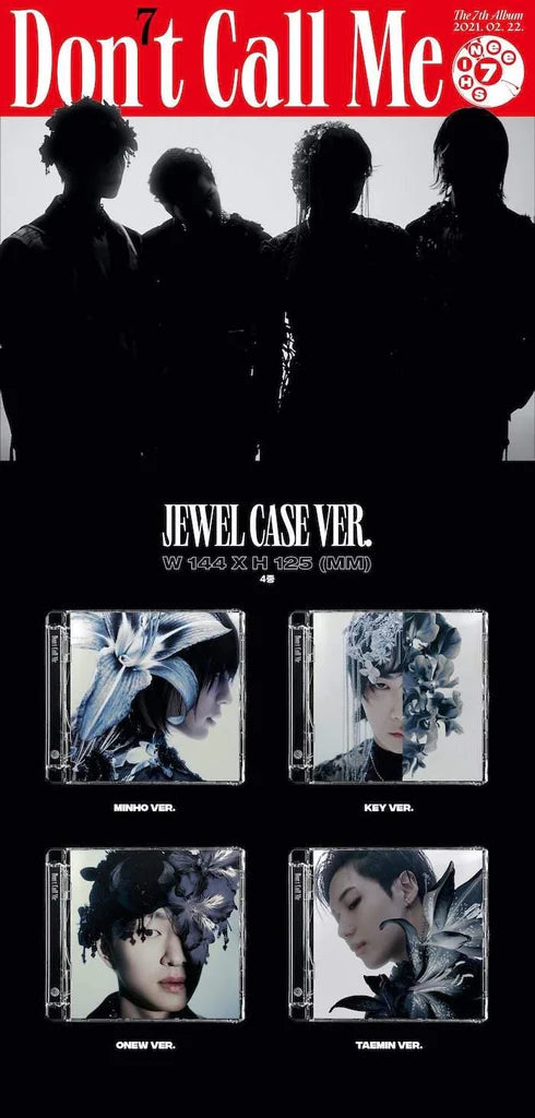 SHINEE - DON'T CALL ME (JEWEL CASE VER.)