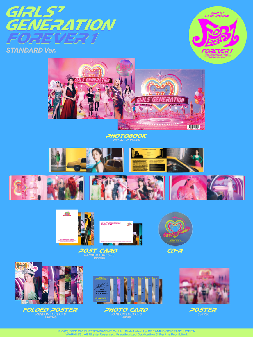 GIRLS´ GENERATION - FOREVER 1 (Standard Edition)