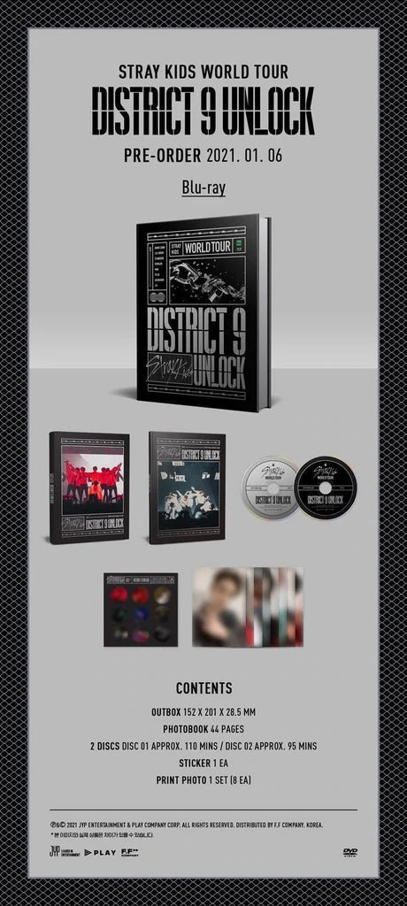 STRAY KIDS - World Tour `District 9 : Unlock´ in Seoul (BLU-RAY)