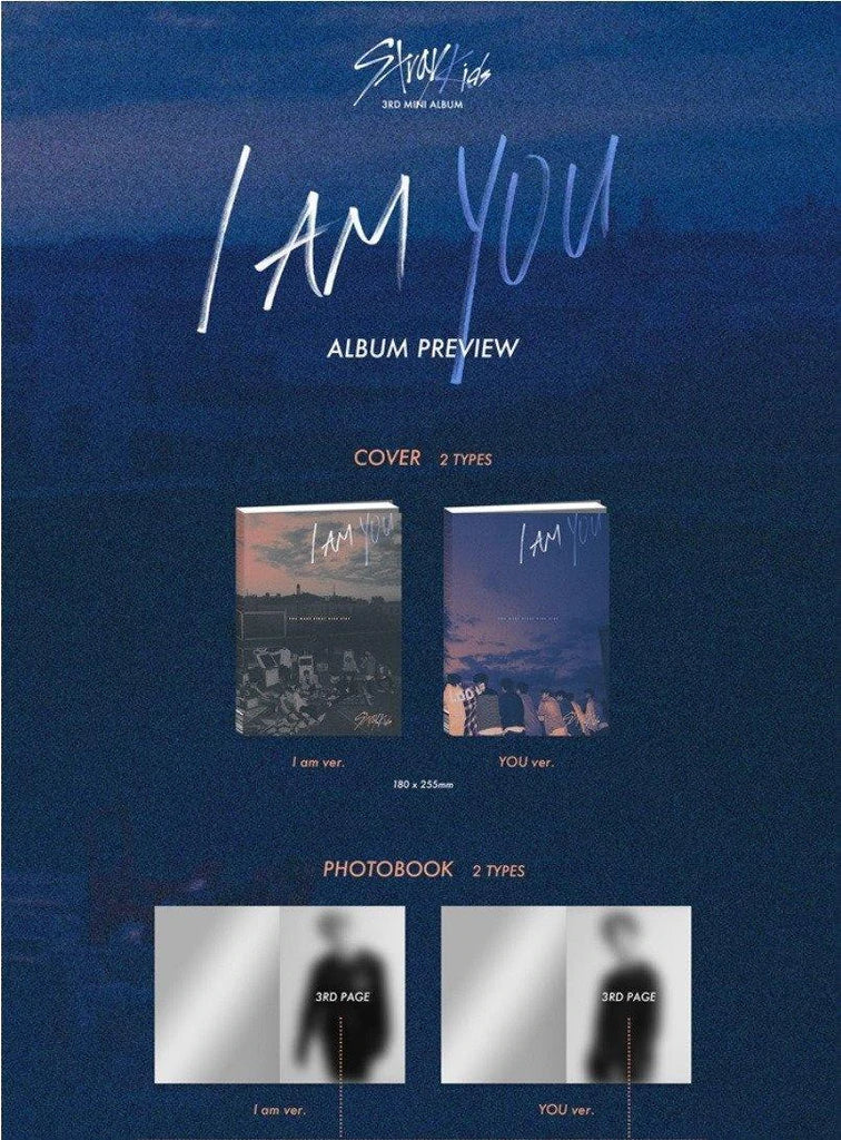 STRAY KIDS - I AM YOU (3rd Mini Album)