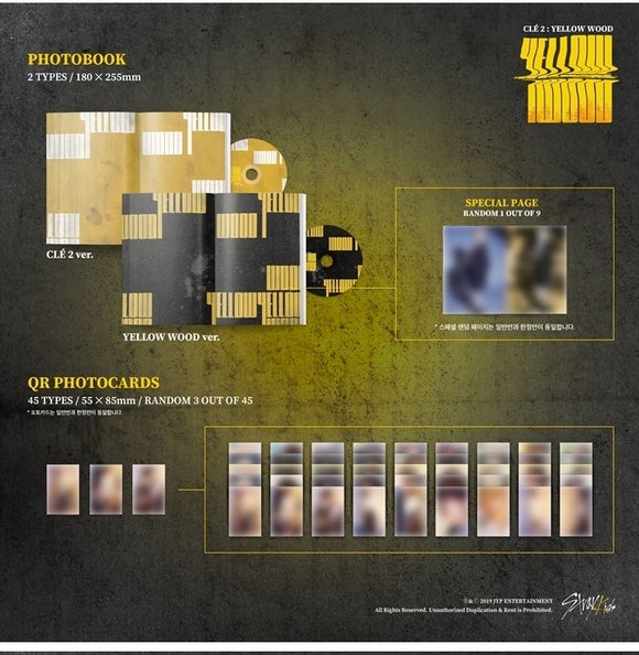 STRAY KIDS - CLÉ2: YELLOW WOOD (Normal Edition)