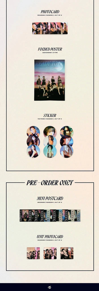 TWICE - READY TO BE (DIGIPACK VER.)