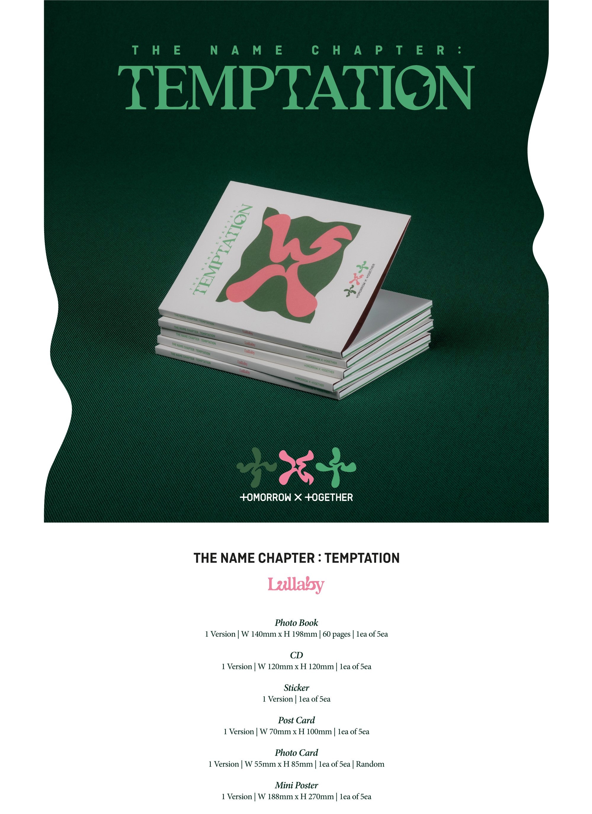 TOMORROW X TOGETHER (TXT) - THE NAME CHAPTER : TEMPTATION (LULLABY VER.)