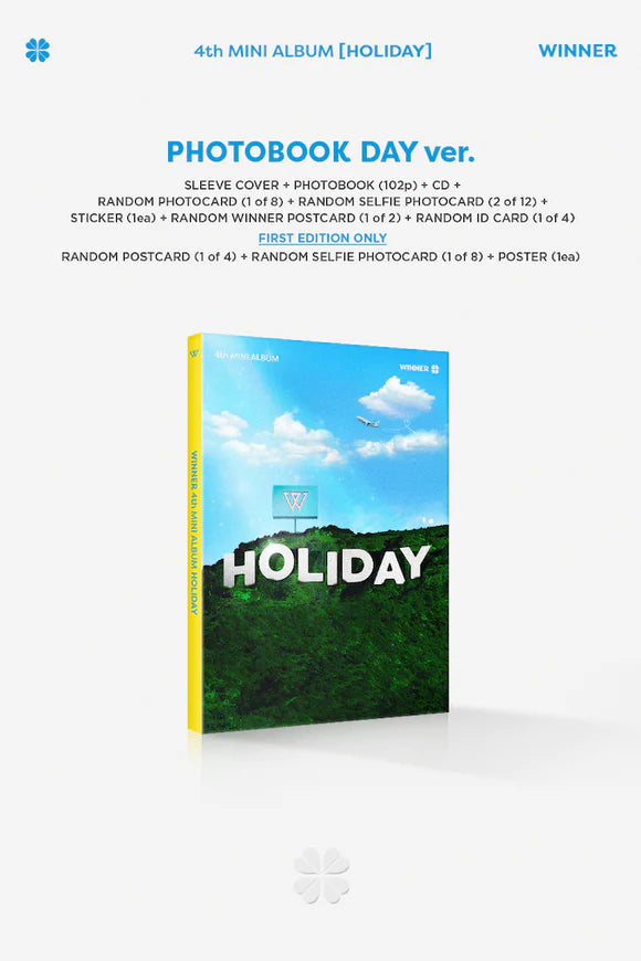 WINNER - HOLIDAY (Photobook Ver.)