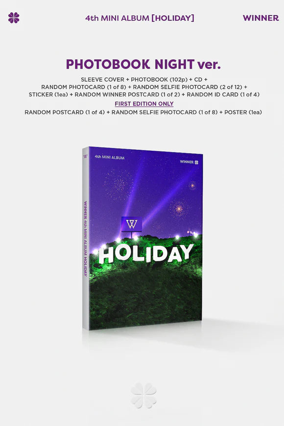 WINNER - HOLIDAY (Photobook Ver.)